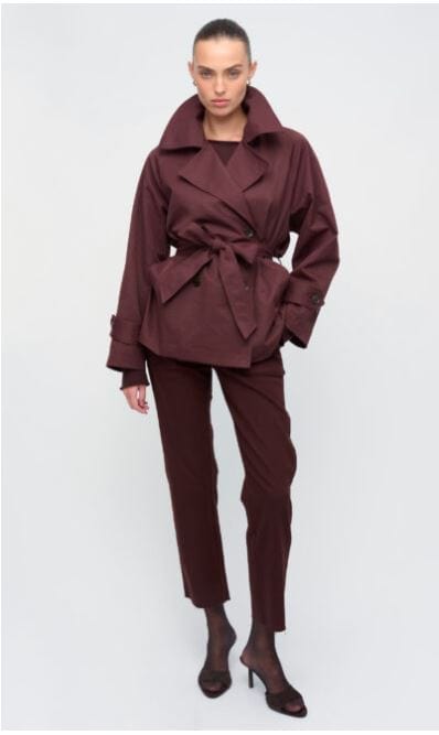 מעיל טרנץ קצר